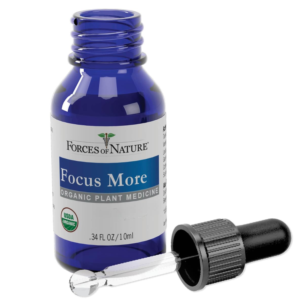 Forces of Nature Focus More Brain Health Support - 0.34 Fl Oz - image 2