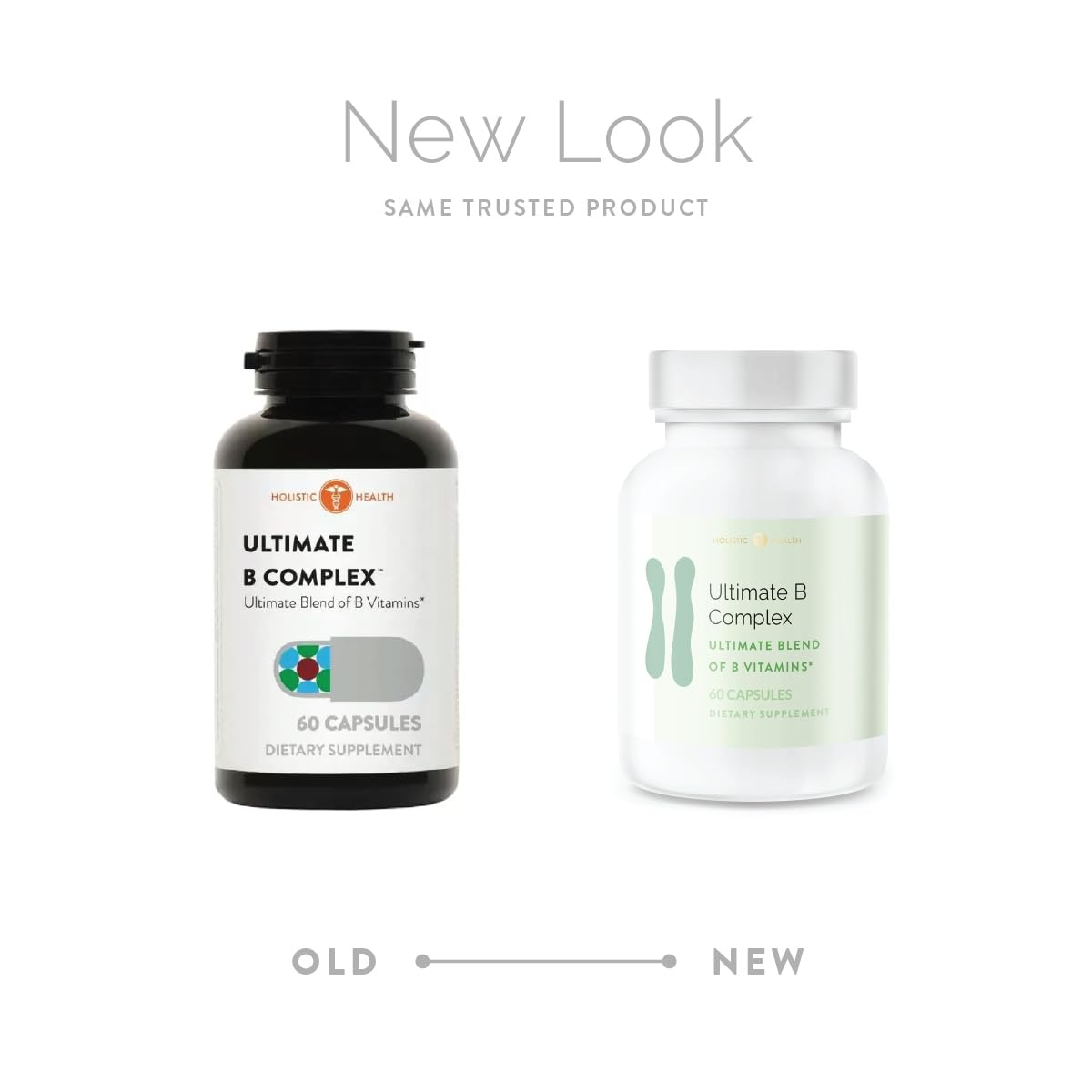 Holistic Health Ultimate B Complex - 60 Capsules - image 2