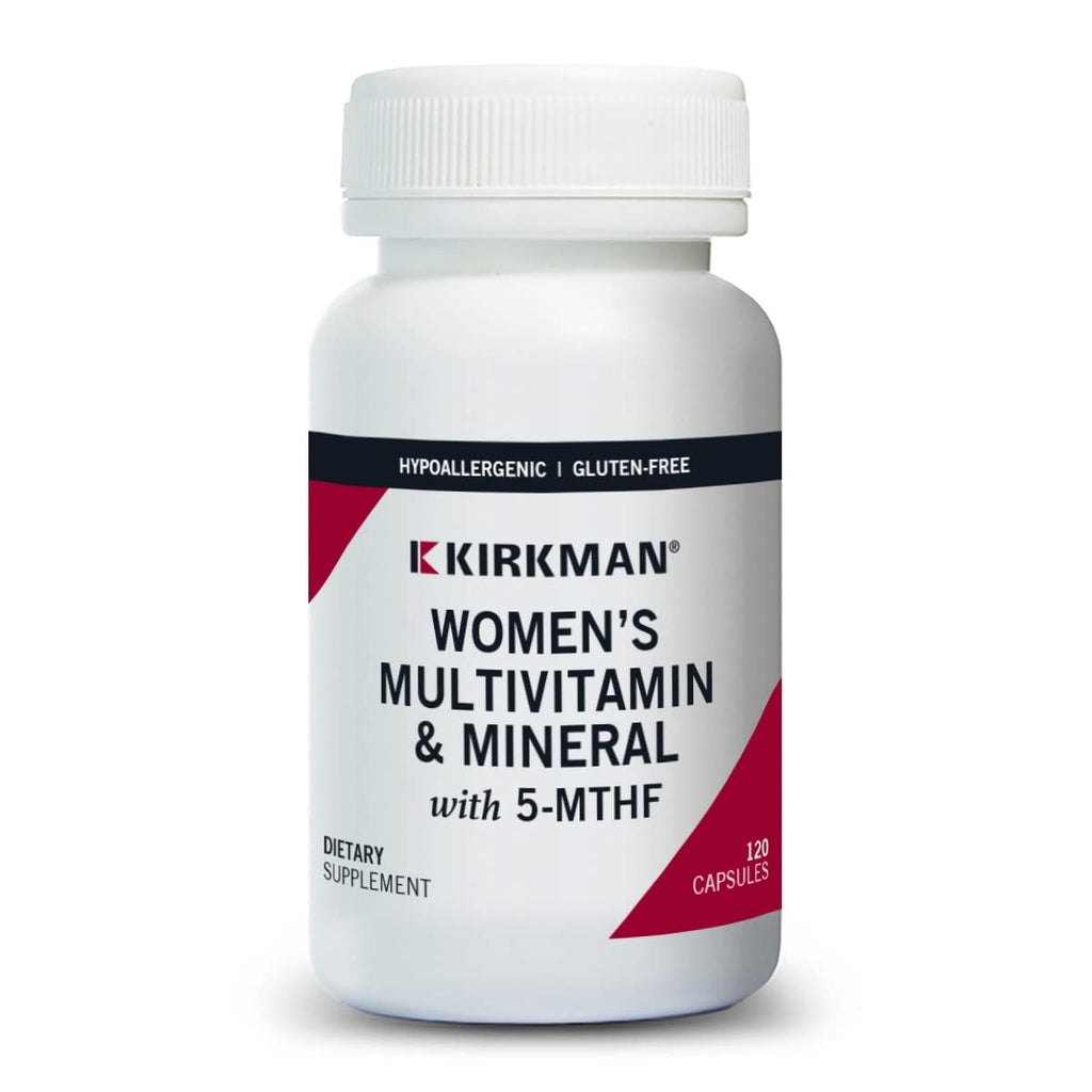 Kirkman Women's Multivitamin & Mineral with 5-MTHF - 120 Capsules