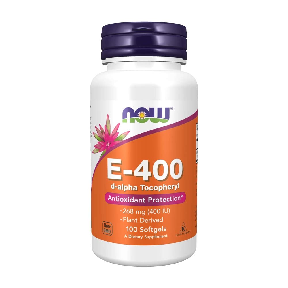 NOW Foods Vitamin E-400 Mixed Tocopherols - 100 Softgels