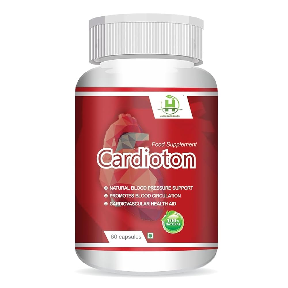 Cardioton Arjuna Extract & Moringa Extract Supplement - 60 Vegetarian Capsules