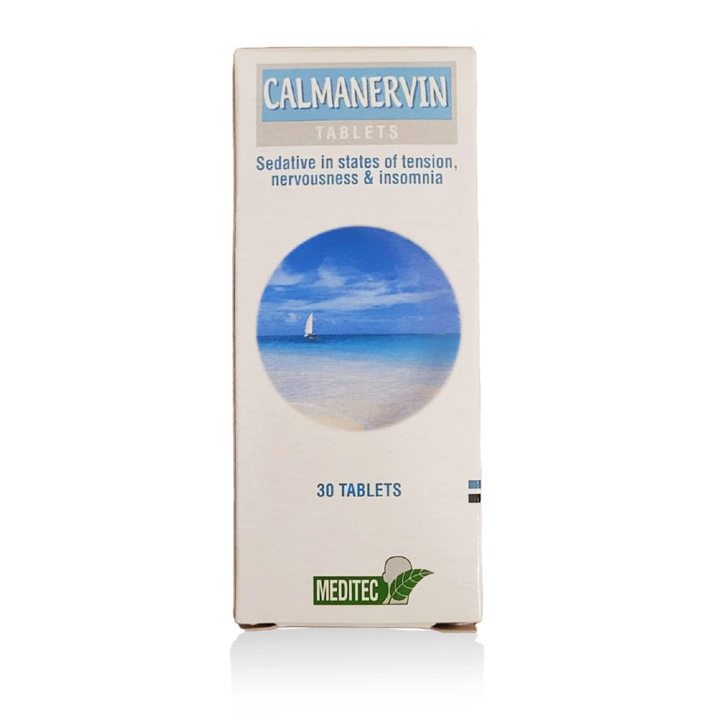 Generic Calmanervin Tablets with Valerian and Passiflora - 30 Tablets