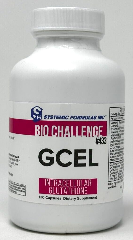 Systemic Formulas #433 GCEL Antioxidant - 120 Capsules - image 7