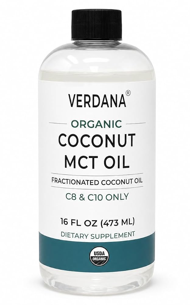 Verdana USDA Organic Coconut MCT Oil - 16 Fl Oz