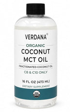 Verdana USDA Organic Coconut MCT Oil - 16 Fl Oz