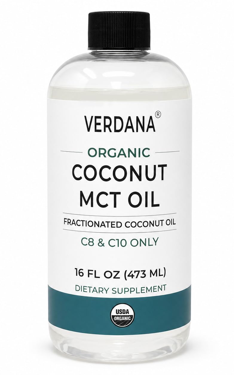 Verdana USDA Organic Coconut MCT Oil - 16 Fl Oz