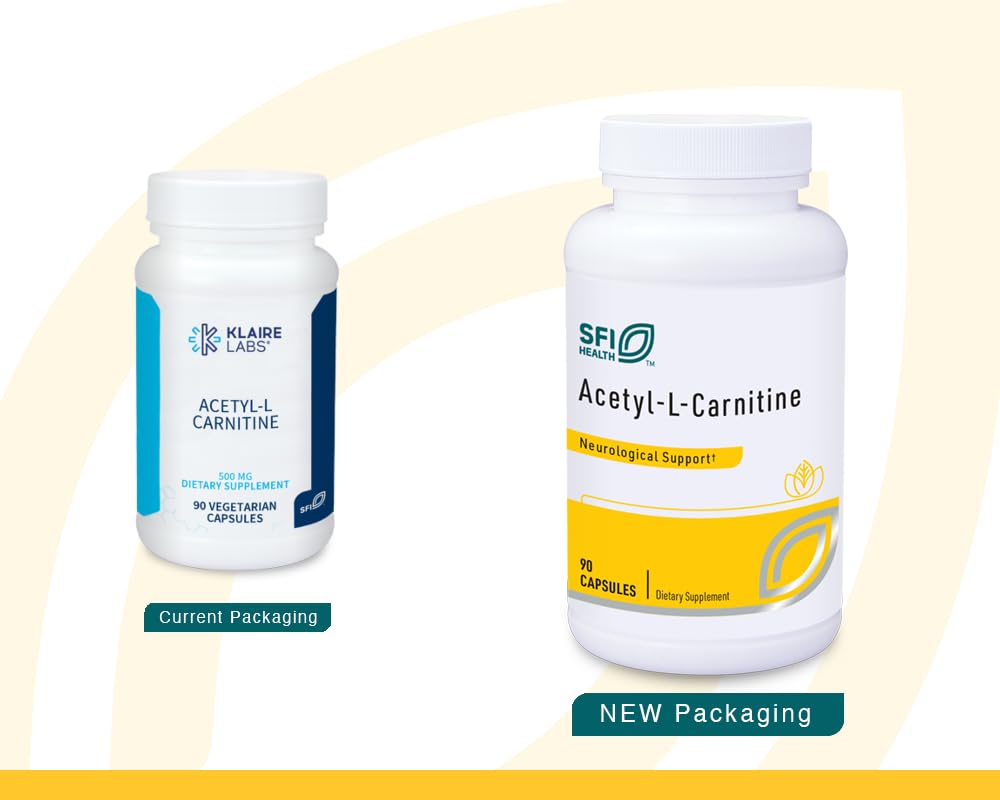 SFI Health Acetyl-L-Carnitine 500 mg - 90 Capsules - image 2