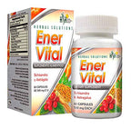 Herbal Solutions Ener Vital Capsules with Schisandra & Astragalus - 60 Capsules