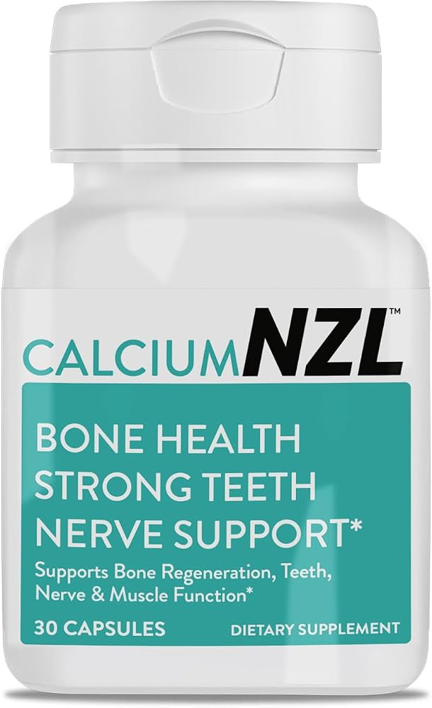 OMEGANZL Calcium Plus Supplement with Magnesium & Collagen - 30 Softgels