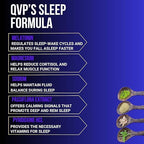 QVP Sleep Formula Natural Sleep Support - 60 Capsules - image 5