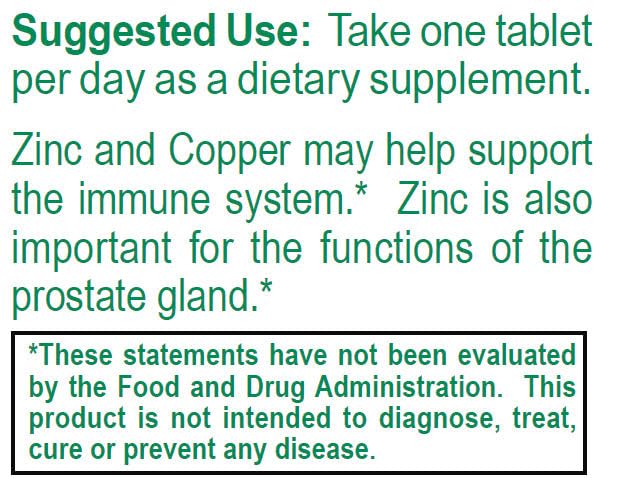 Dialyvite Zinc 50 Plus Copper - 100 Tablets - image 4