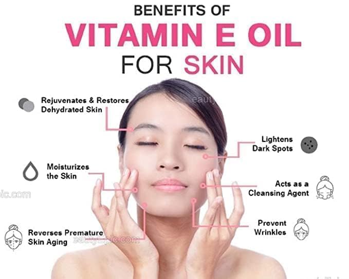 Generic Vitamin E Oil Softgels with Aloe Vera for Skin - 60 Capsules - image 3