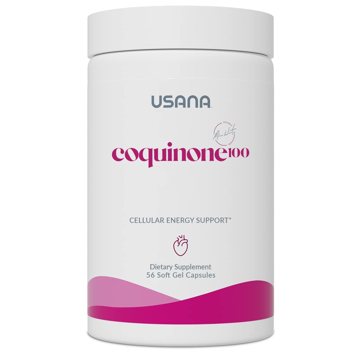 USANA CoQuinone 100 CoQ10 with Alpha-Lipoic Acid - 56 Softgels