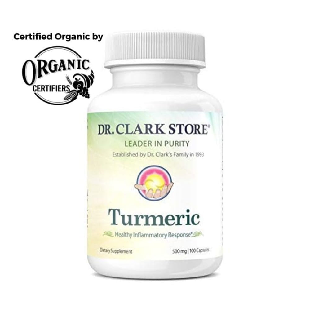 Dr Clark Turmeric Curcumin Supplement 500 mg - 100 Capsules - image 2