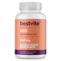 BESTVITE AKG Alpha Ketoglutaric Acid 1000mg - 240 Vegetarian Capsules