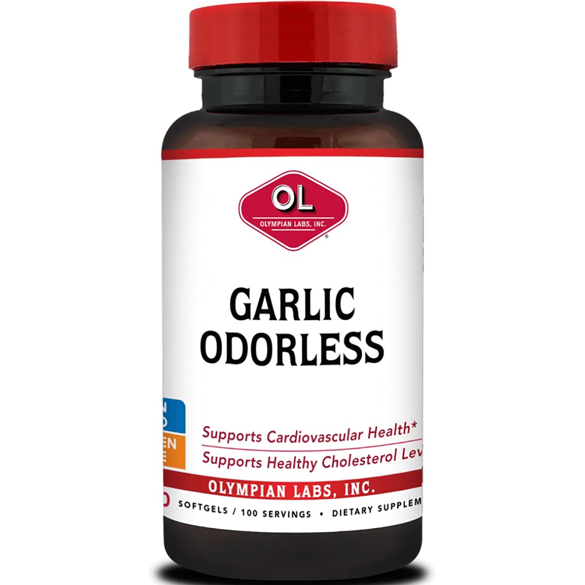 Olympian Labs Odorless Garlic - 100 Softgels