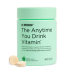 H-PROOF The Anytime You Drink Vitamin, Green Apple - 40 Tablets