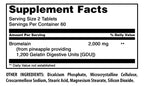 Amazing Formulas Bromelain 2000 Mg per Serving