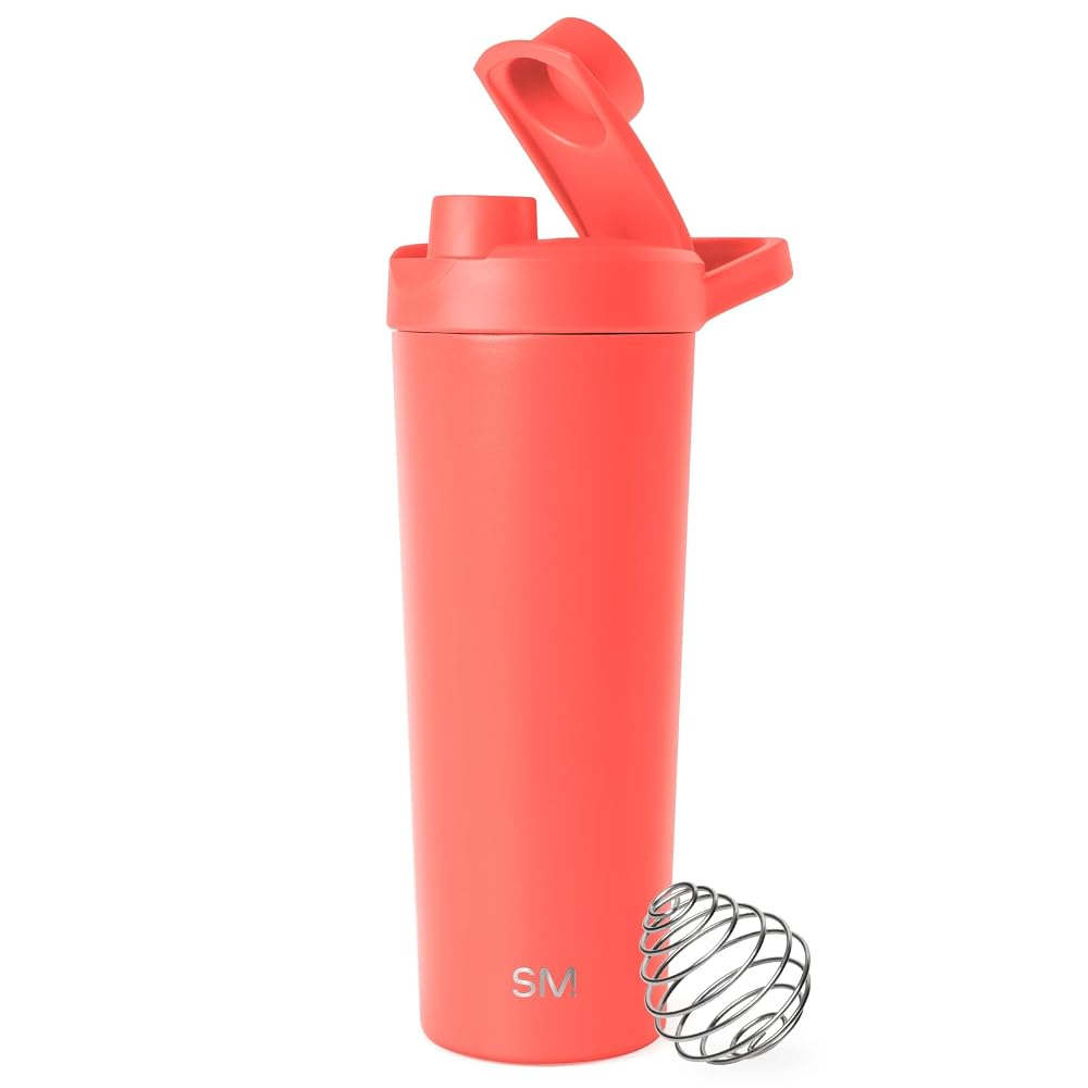Simple Modern Stainless Steel Shaker Bottle with Ball