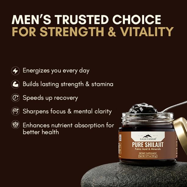 Rasayanam Pure Himalayan Shilajit Resin 20g - 0.7 Ounce - image 5