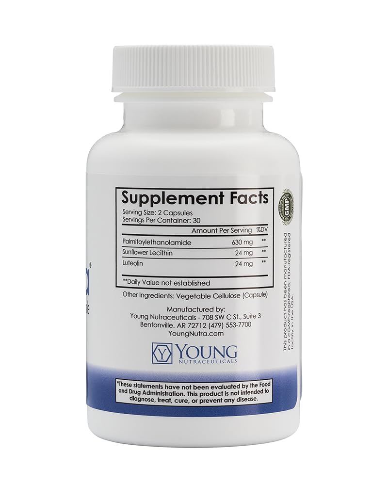 Mirica Pea and Luteolin Immune & Nervous System Support - 60 Capsules - image 3