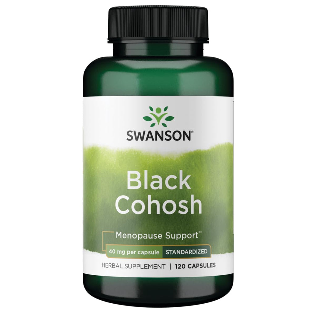 Swanson Black Cohosh Standardized 20 mg - 120 Capsules