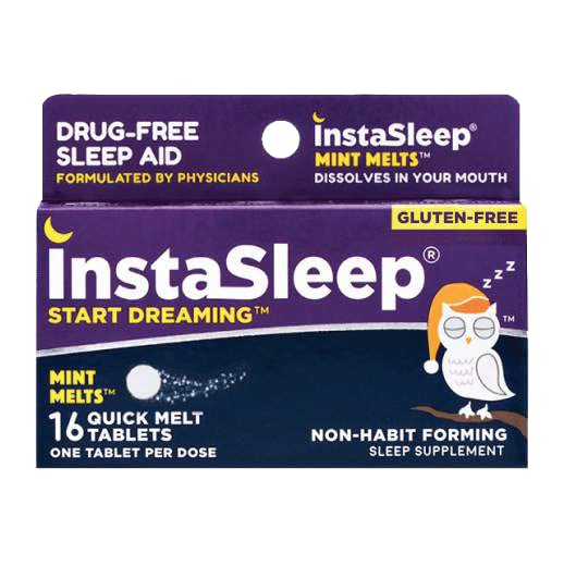 InstaSleep Mint Melts Sleep Supplement - 32 Count
