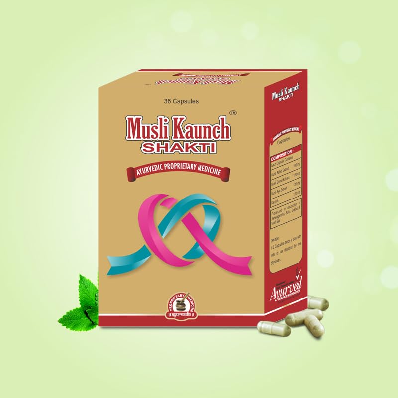 Generic Musli Kaunch Shakti Herbal Supplement - 72 Capsules - image 6