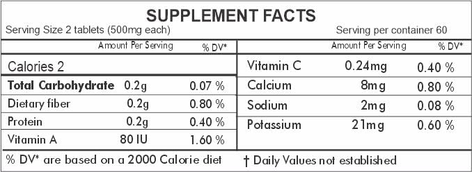 Herbal Hills Alfalfa Tablets - 120 Count - image 3