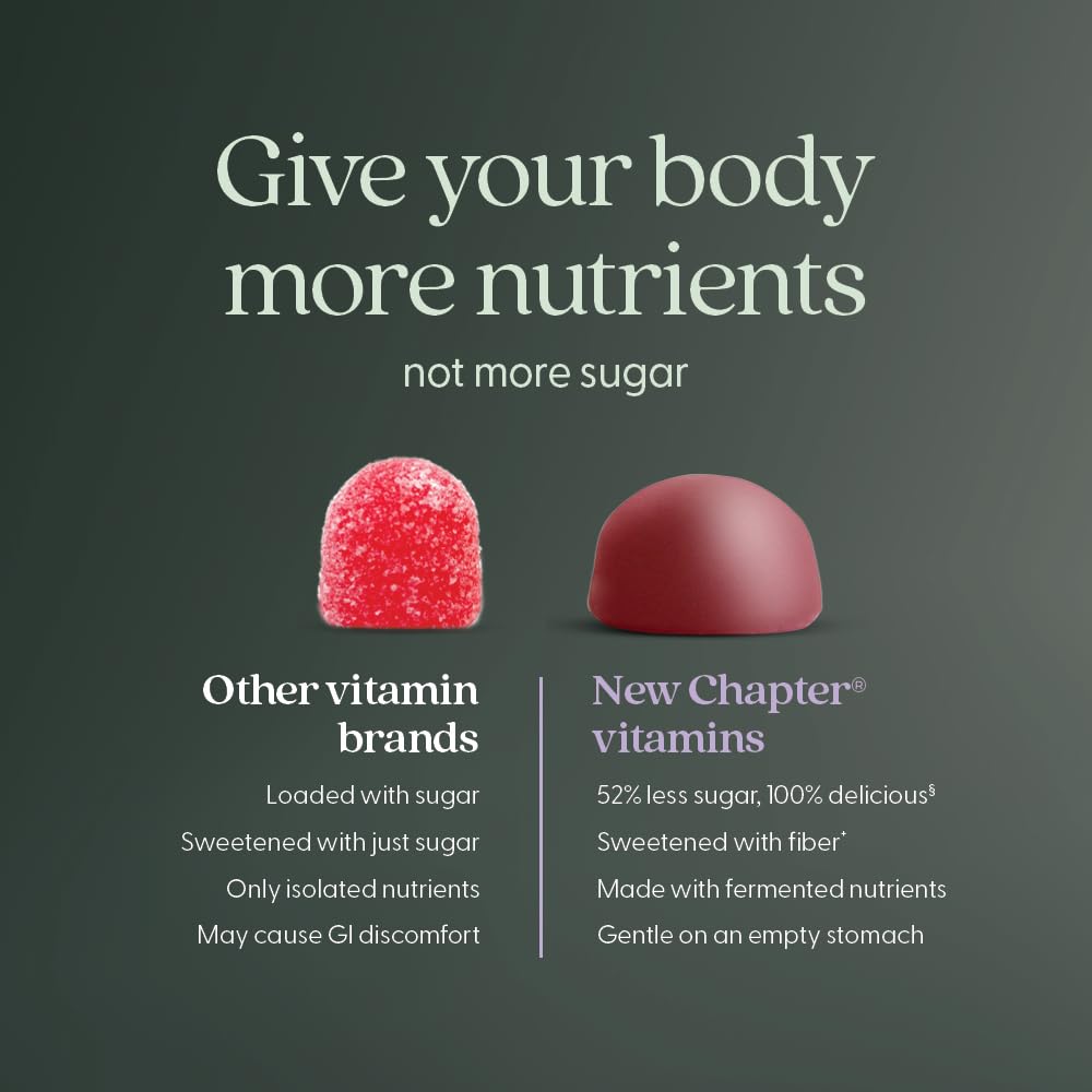 New Chapter Women's 50+ Multivitamin Gummies Berry Citrus - 90 Count - image 5