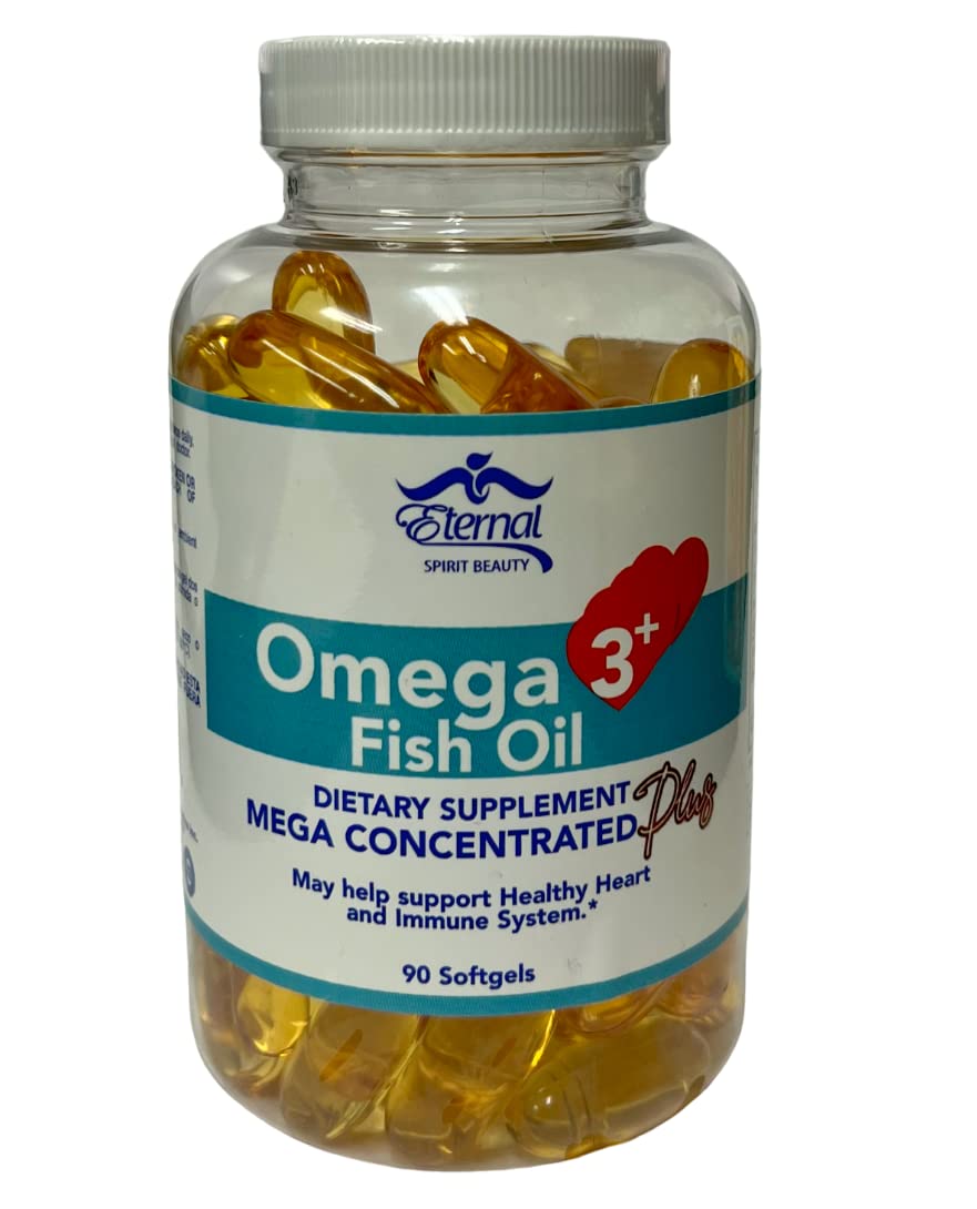 Eternal Spirit Beauty Omega 3 Fish Oil Plus - 90 Softgels