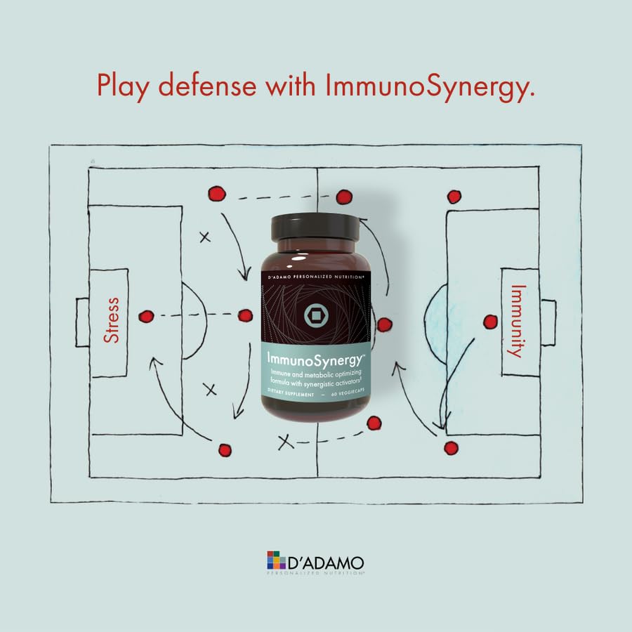 D'Adamo Personalized Nutrition ImmunoSynergy - 60 Capsules - image 3