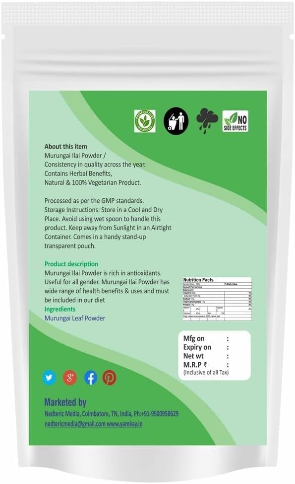 YAMKAY Moringa Leaf Powder