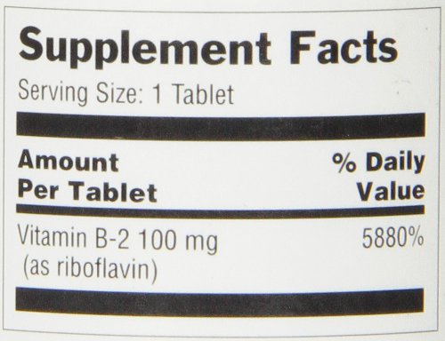 Optimum Vitamin B-2 100 Mg - 100 Tablets - image 5