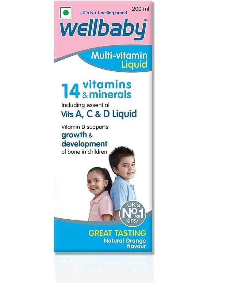 Generic We.llbaby Multivitamin Liquid for Baby - 6.76 Fl Oz
