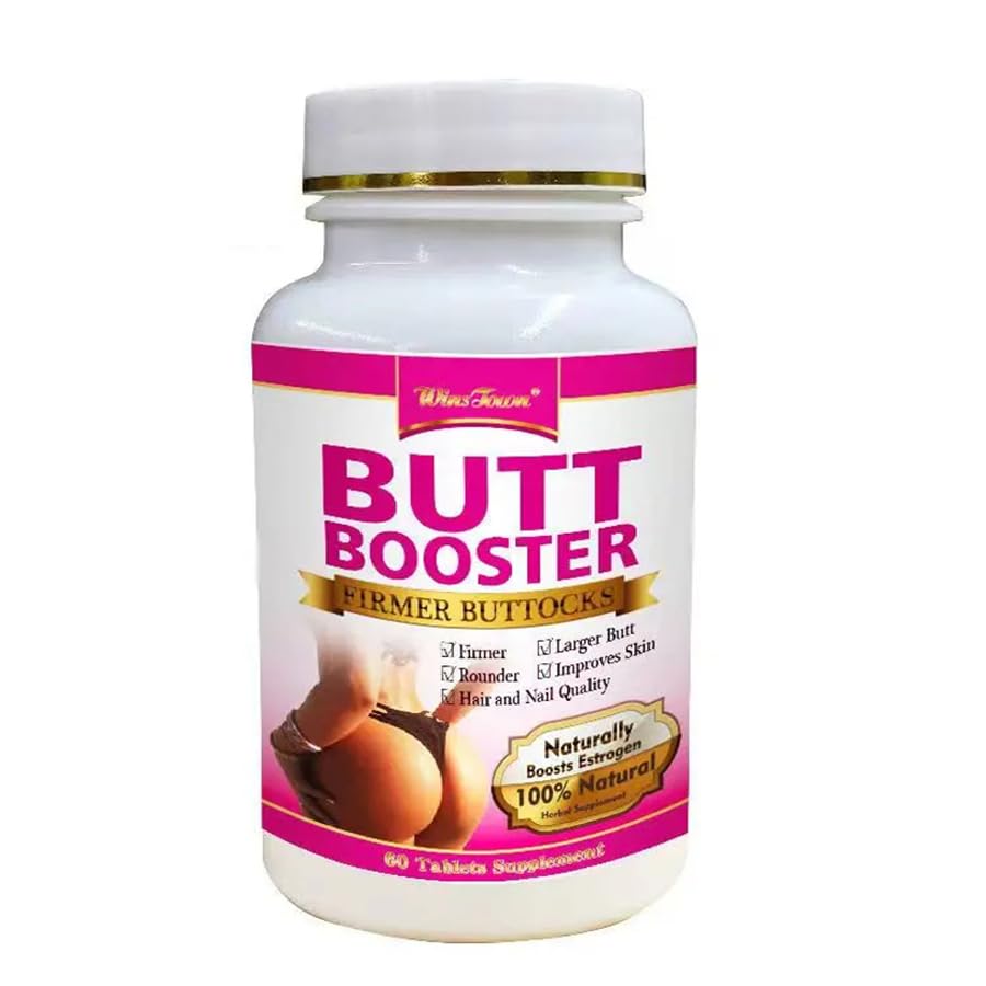 Upondata Butt Enhancement Tablets Natural Herbal Supplements - 60 Tablets