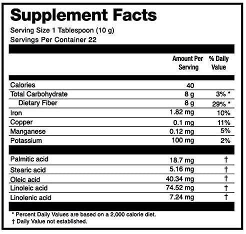 Zen Spirit Organic Psyllium Husk Powder Fibre Supplement - 8oz - image 2