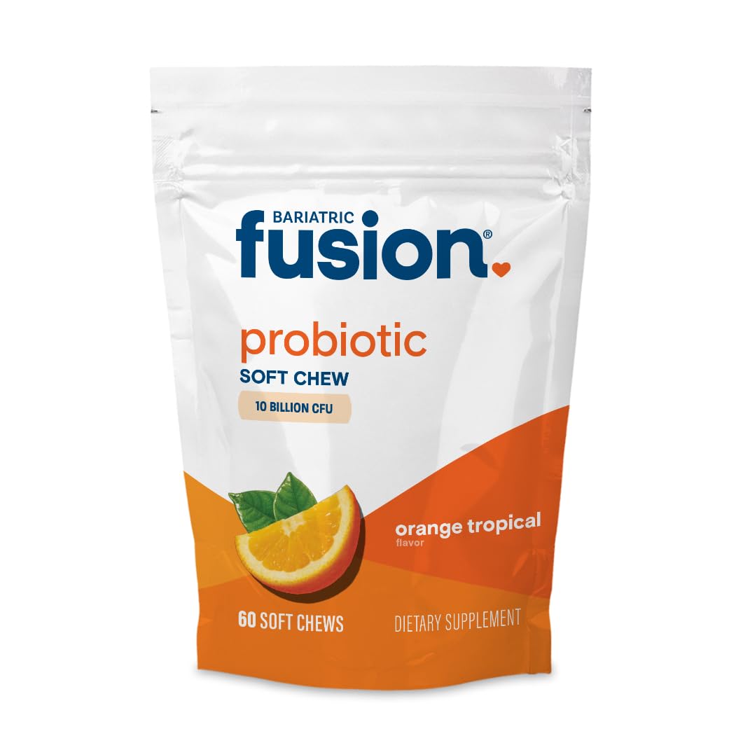 Bariatric Fusion Probiotic Orange Tropical - 60 Soft Chews