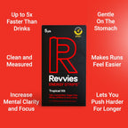 Revvies Energy Strips Tropical Hit 40mg Caffeine - 50 Strips - image 3