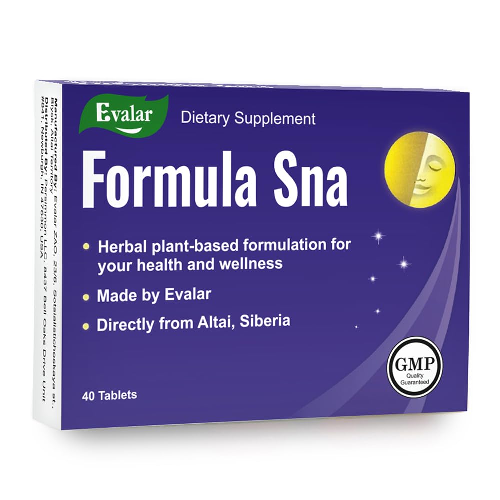 Evalar Siberian Herbal Formula Sna - 40 Tablets