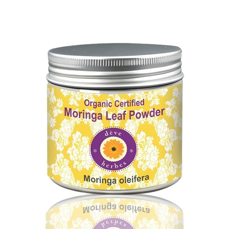 Dève Herbes Moringa Leaf Powder Organic Certified - 200g