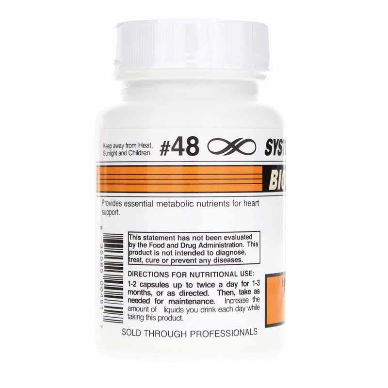 Systemic Formulas #48 HQ Heart Energy - 60 Capsules - image 4