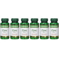 Nature's Bounty Zinc 50 mg Caplets - 600 Count (Pack of 6)