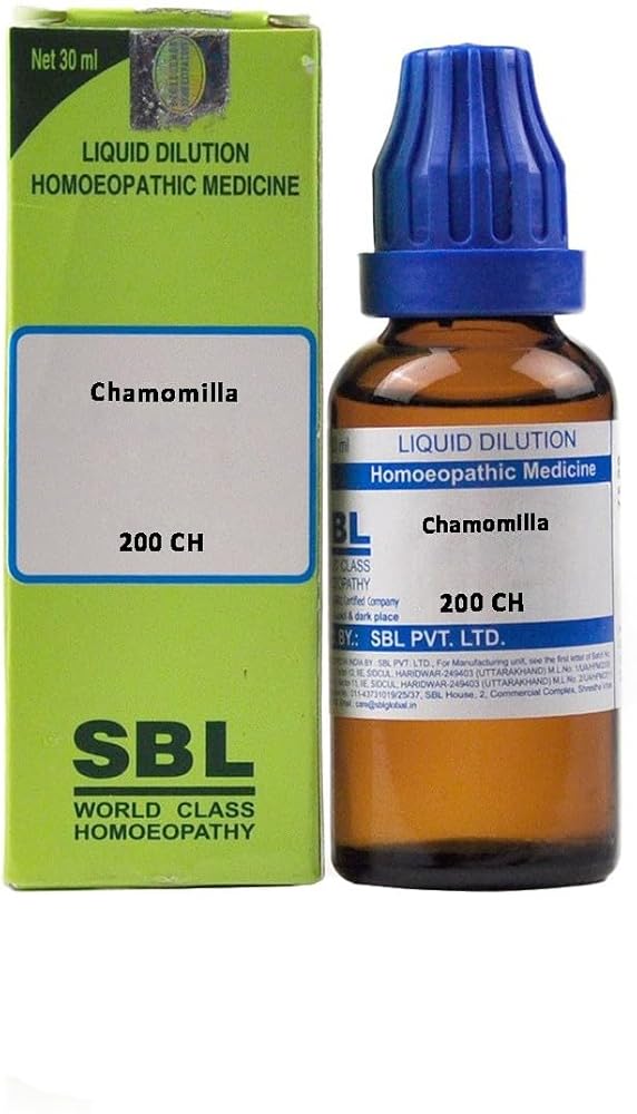 Happy heal SBL's Chamomilla 200 Dilution - 30 ml