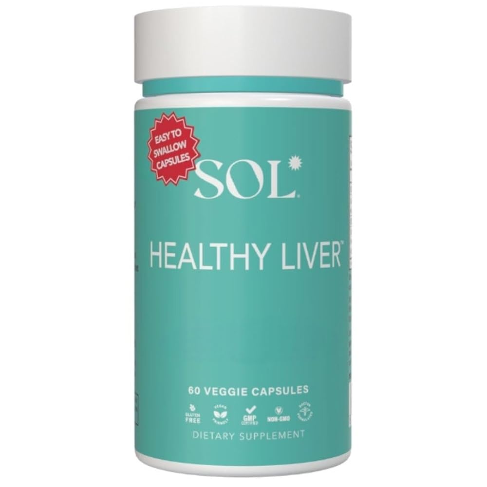 Sol Nutrition Liver Health Supplement - 60 Capsules