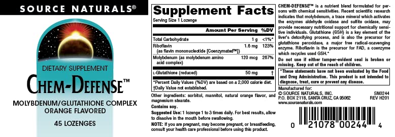 Source Naturals Chem-Defense - 45 Lozenges - image 4