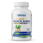 Palmara Health L-Lysine + Monolaurin 600mg 1:1 Ratio