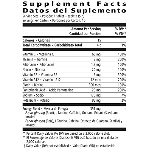 Herbalife Liftoff Orange Energy Drink Tablets - 20 Count - image 3