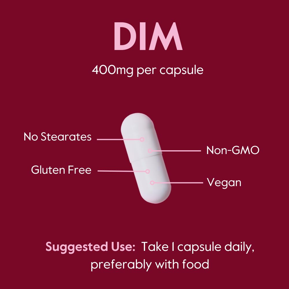 BESTVITE DIM (Diindolylmethane) 400mg with Bioperine