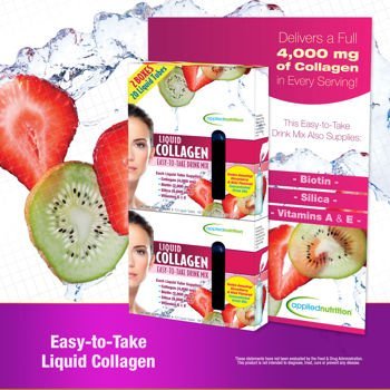 Applied Nutrition Liquid Collagen 4000 mg - 20 Count